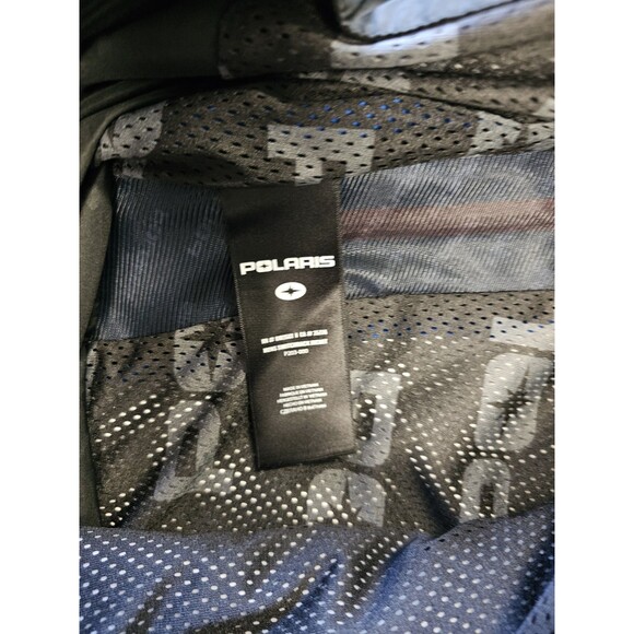 Polaris Men's XL TECH54 Jacket Blue Black Red Worn Once Removable Liner & Hood - Picture 13 of 14